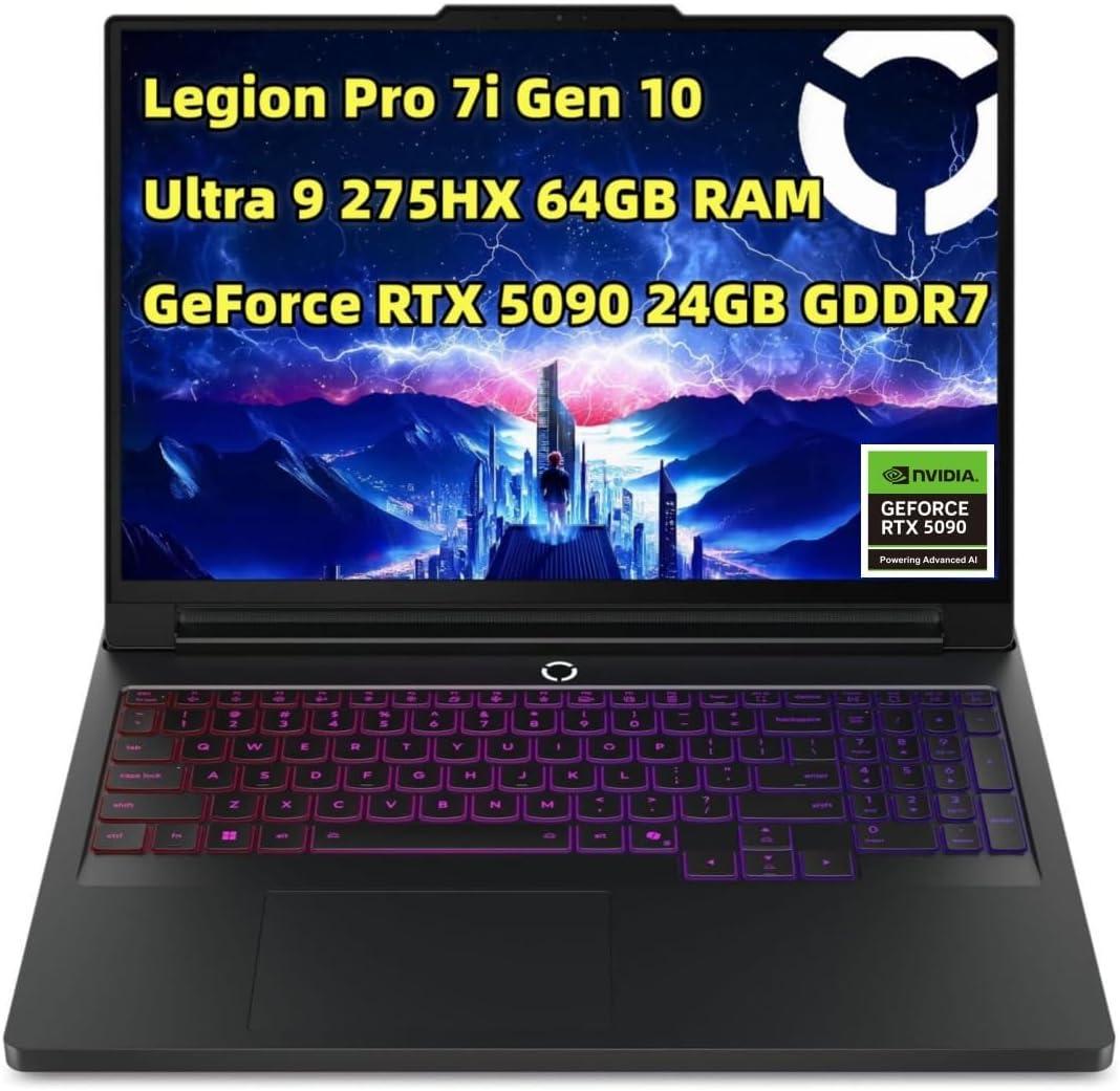 Legion Pro 7i Gen10 - Flaschenhals-Killer für KI & Ingenieure, max TGP