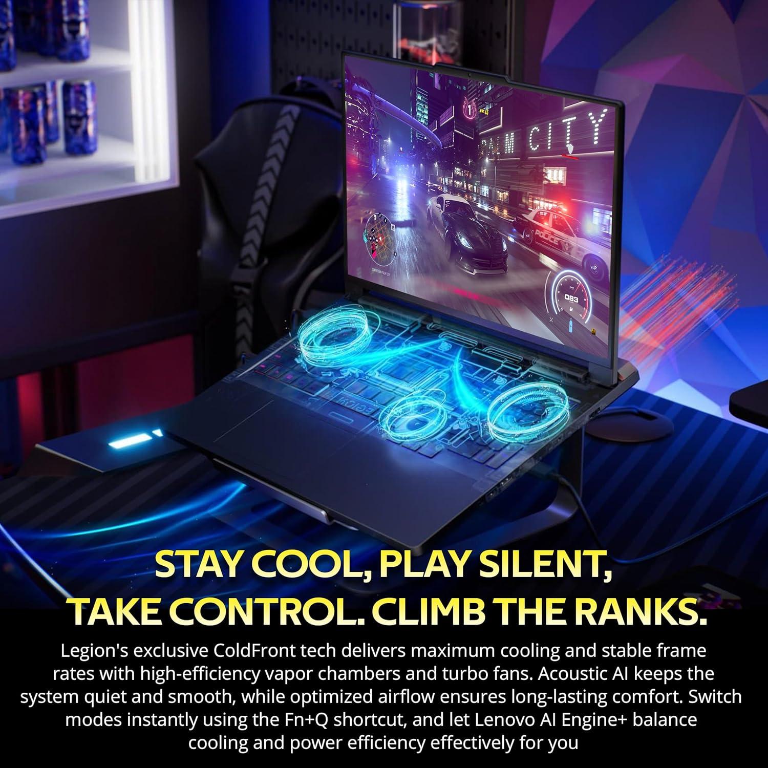 KI-Workstation Legion Pro 7i - beseitigt Engpass KI/3D TGP/TDP