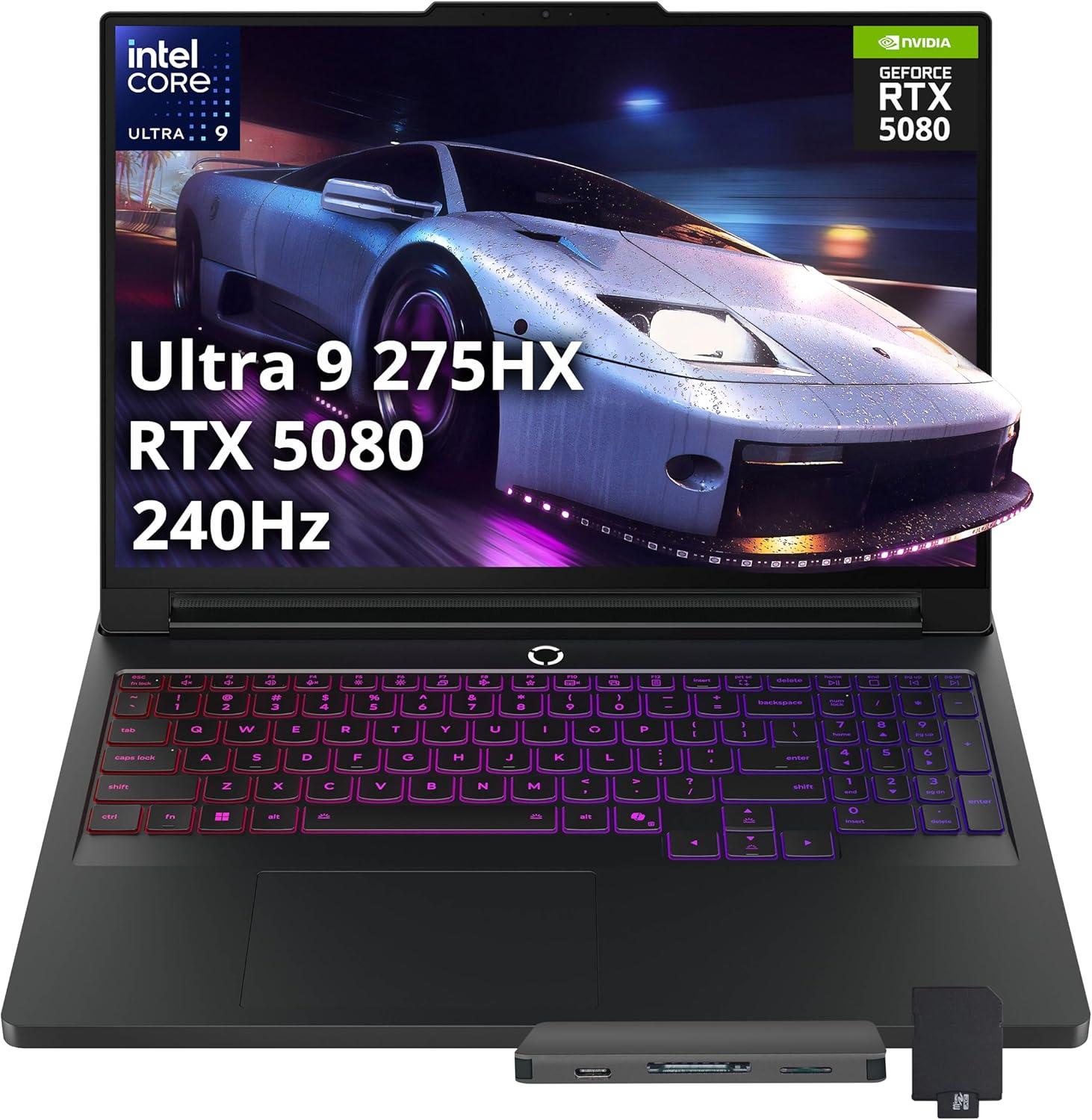 KI-Workstation Legion Pro 7i - beseitigt Engpass KI/3D TGP/TDP