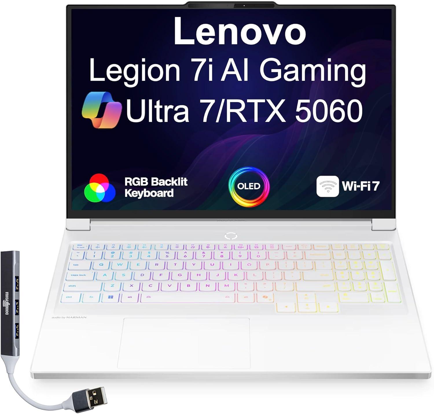 Lenovo Legion 7i KI-Workstation für KI-Profis Karriere-Boost, hohe TGP